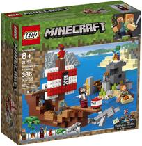 Kit de construção LEGO Minecraft The Pirate Ship Adventure 21152 Kit de construção LEGO Minecraft The Pirate Ship Adventure 21152