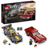 Kit de construção LEGO Speed Champions Chevrolet Corvette C8.R Kit de construção LEGO Speed Champions Chevrolet Corvette C8.R