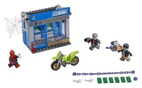 Kit de construção LEGO Super Heroes ATM Heist Battle 76082