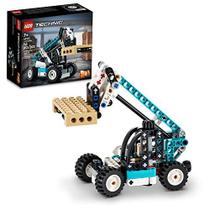 Kit de construção LEGO Technic Telehandler 42133 - Brinquedo 2 em 1 para crianças apaixonadas por camiões