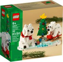 Kit de construção LEGO Wintertime Polar Bears 40571 Christmas Kit de construção LEGO Wintertime Polar Bears 40571 Christmas