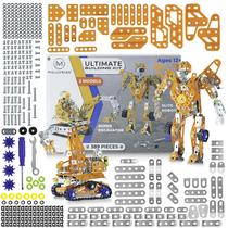 Kit de construção MALUVRIAN Erector Set 389 unidades para meninos e meninas Kit de construção MALUVRIAN Erector Set 389 unidades para meninos e meninas