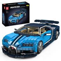 Kit de construção Mold King 10111 Sports Car Scale 1:12 com 1222 unidades