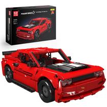 Kit de construção Mold King Pull Back Car 15080 Super Car 738 unidades Kit de construção Mold King Pull Back Car 15080 Super Car 738 unidades