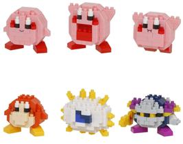 Kit de construção nanoblock Mininano Series Kirby Box of 6 Kit de construção nanoblock Mininano Series Kirby Box of 6