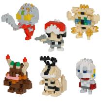 Kit de construção nanoblock Ultraman Vol. 3 mininano Series Kit de construção nanoblock Ultraman Vol. 3 mininano Series