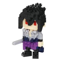 Kit de construção nanobloco Naruto Shippuden Sasuke Uchiha 200 unidades Kit de construção nanobloco Naruto Shippuden Sasuke Uchiha 200 unidades