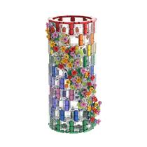 Kit de construção Newcomer Flower Vase DIY Building Bricks 473 unidades