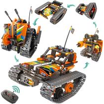 Kit de Construção Opmind 5 em 1 com Controle Remoto - 392 Peças - STEM para Crianças (8+)