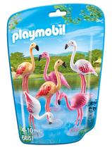 Kit de construção Playmobil Flock of Flamingos com 6 flamingos Kit de construção Playmobil Flock of Flamingos com 6 flamingos