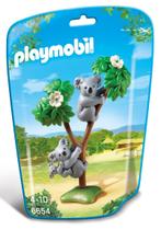 Kit de construção Playmobil Koala Family com 2 coalas adultos e uma árvore