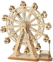 Kit de construção Toy Ferris Wheel 3D Wooden 120 peças