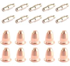 Kit de Consumíveis Plasma Ipt40 Pt40 Ipt60 Pt60: 10 Bicos + 10 Eletrodos