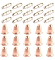 Kit de Consumíveis Plasma IPT40 PT40 IPT60 PT60: 15 Bicos + 15 Eletrodos Kit de Consumíveis Plasma IPT40 PT40 IPT60 PT60: 15 Bicos + 15 Eletrodos