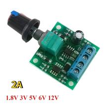 Kit De Controlador De Velocidade Ajustável 1.8V 3V 5V 6V 12V 2A Módulo De Interruptor PWM Para Motor Kit De Controlador De Velocidade Ajustável 1.8V 3V 5V 6V 12V 2A Módulo De Interruptor PWM Para Motor