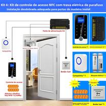 Kit De Controle De Acesso Com Fechadura Inteligente RFID E Impressão Digital, Aplicativo Tuya, Kit De Controle De Acesso Com Fechadura Inteligente RFID E Impressão Digital, Aplicativo Tuya,