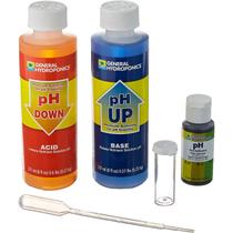 Kit de controle de pH General Hydroponics com pH para cima e para baixo de 240 mL