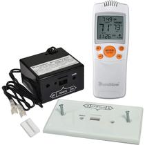 Kit de controle remoto de lareira Durablow TR1003 com termostato
