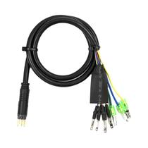 Kit De Conversão Para Bicicleta Elétrica Adaptador De Motor De Bicicleta Cabo Sensor Hall De 6 Pinos