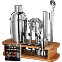 Kit de Coquetelaria FineDine de 17 Peças em Aço Inoxidável