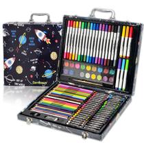 Kit de cores de luxo Art Set Darnassus de 132 peças para crianças e adultos
