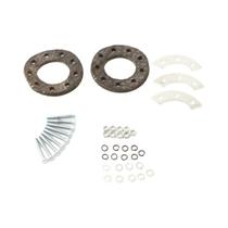 Kit De Coroa Traseira De 44 Dentes Para Bicicletas Motorizadas De 49cc, 66cc, 80cc Com Suportes De