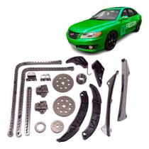 Kit de corrente de distribuição hyundai azera santa fé vera cruz genesis sonata kia carnival sorento