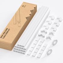 Kit de corretivo de cabos Yecaye 304in para 2 cabos pequenos PVC branco