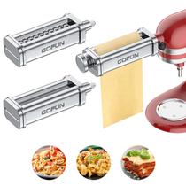 Kit de cortador de rolos Pasta Attachment Cofun de 3 peças para KitchenAid