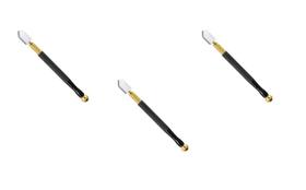 Kit De Cortador De Vidro 3 Unidades Com Corte Afiado Até 12mm Profissional Contém Recipiente Para Colocar Óleo