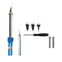 Kit De Cortador Elétrico a Quente 9 Peças Com Ferro De Solda Para Esculpir Plástico Vinil Conjunto