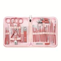 Kit de cortadores de manicure e unha para mulheres, ferramentas pedicure, 30 em 1, RedFlow, Novo