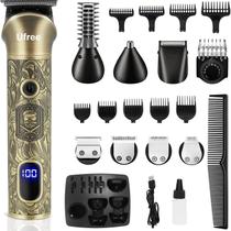 Kit de corte de cabelo e higiene corporal em cobre com 10 Guide C Kit de corte de cabelo e higiene corporal em cobre com 10 Guide C