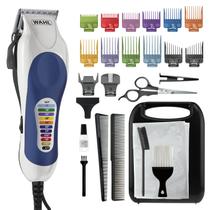 Kit de corte de cabelo Wahl Clipper USA Color Pro Complete 79300-1001M Kit de corte de cabelo Wahl Clipper USA Color Pro Complete 79300-1001M