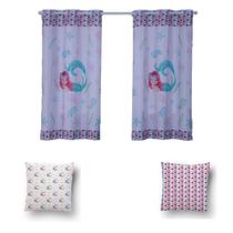Kit De Cortina De 2 Metros + 2 Almofadas Infantis Kids Kit De Cortina De 2 Metros + 2 Almofadas Infantis Kids