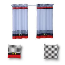 Kit De Cortina De 2 Metros + 2 Almofadas Infantis Kids Kit De Cortina De 2 Metros + 2 Almofadas Infantis Kids