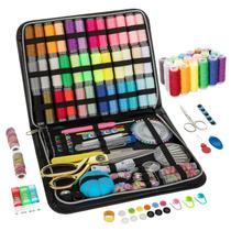 Kit de Costura 230 Peças com Acessórios, Kit Portátil para Viagem Kit de Costura 230 Peças com Acessórios, Kit Portátil para Viagem