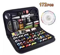 Kit De Costura Agulhas Tesoura Linhas Completo Com 172 Peças - Minymix
