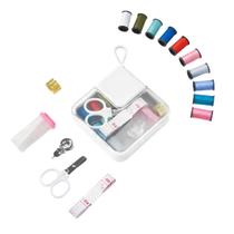 Kit de Costura Completo para Viagem Cores Sortidas Portátil Compacto Linha Coloridas Roupas Rápido Linha e Agulha Kit de Costura Completo para Viagem Cores Sortidas Portátil Compacto Linha Coloridas Roupas Rápido Linha e Agulha