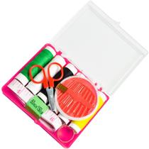 Kit de Costura de 20 Peças com Estojo - IM46058 - IMPORIENTE Kit de Costura de 20 Peças com Estojo - IM46058 - IMPORIENTE