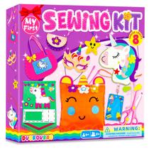 Kit de costura DUOROUBAO 8 em 1 Unicorn Kids Craft Set Kit de costura DUOROUBAO 8 em 1 Unicorn Kids Craft Set