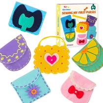 Kit de costura IROLEHOME Soft Felt para bolsas infantis DIY Arts & Craft Kit de costura IROLEHOME Soft Felt para bolsas infantis DIY Arts & Craft