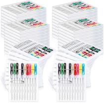 Kit de costura Leyndo 60 caixas de agulhas pré-rosqueadas 7,5x5,6 cm Kit de costura Leyndo 60 caixas de agulhas pré-rosqueadas 7,5x5,6 cm