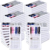 Kit de Costura Leyndo 60 Cajas Viaje Reparación Rápida 7,6 x 3,5 x 0,6 cm Kit de Costura Leyndo 60 Cajas Viaje Reparación Rápida 7,6 x 3,5 x 0,6 cm