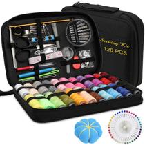 Kit de costura Marcoon DIY com 126 acessórios de costura com estojo