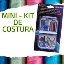 Kit De Costura Mini Estojo Com 20 Itens - BRX