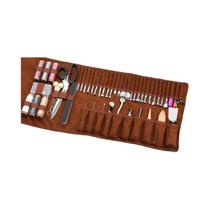 Kit De Costura Para Artesanato Em Couro Com 48/72 Peças, Incluindo Linha De Estofamento, Agulhas,