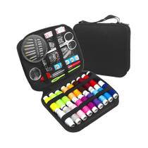 Kit De Costura Para Iniciantes Adultos Com Acessórios Estojo Portátil Para Viagem Conjunto De Agulha Kit De Costura Para Iniciantes Adultos Com Acessórios Estojo Portátil Para Viagem Conjunto De Agulha