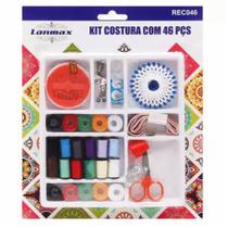 Kit De Costura Para Reparos 46 pçs Super pratico - Lanmax Kit De Costura Para Reparos 46 pçs Super pratico - Lanmax