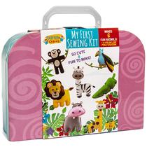 Kit de costura Peachy Keen Crafts Kids Learn to Costure de 8 a 12 anos